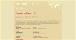 Desktop Screenshot of eu123.info